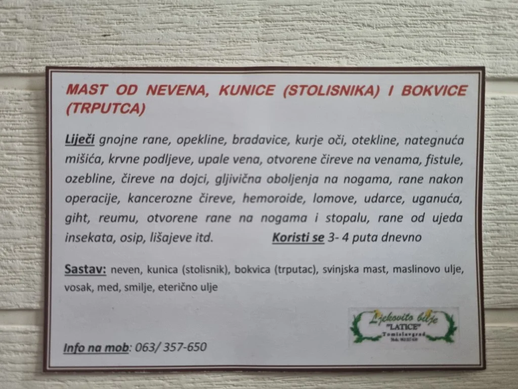 Mast od nevena, kunice i bokvice - Slika 2