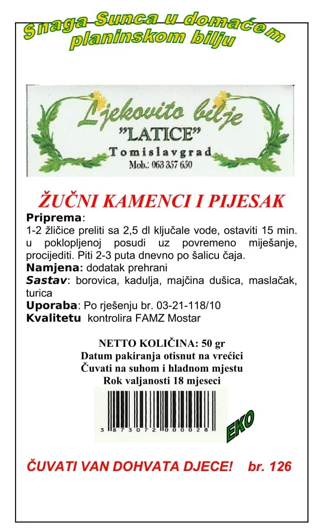 Žučni kamenci i pijesak - Slika 2